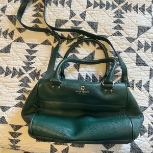 Kate Spade Emerald Green Purse Bag Crossbody